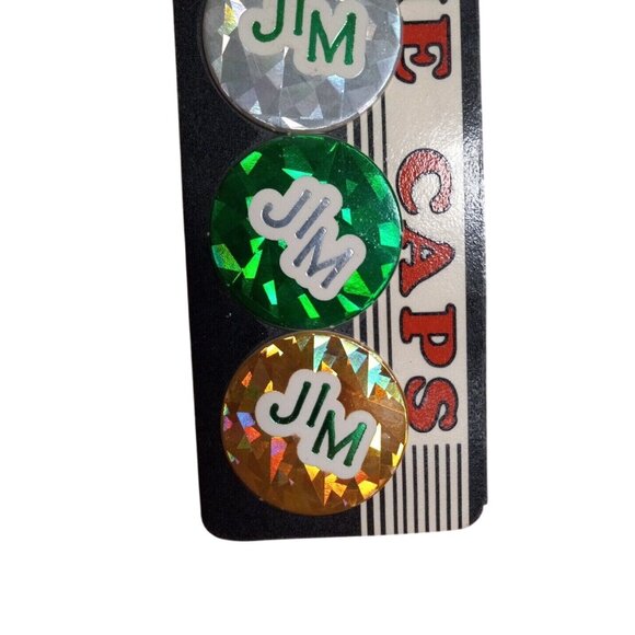 POGS name Milk Caps JIM Bottle Asst Colors pkg of 4 Game New - Picture 7 of 7